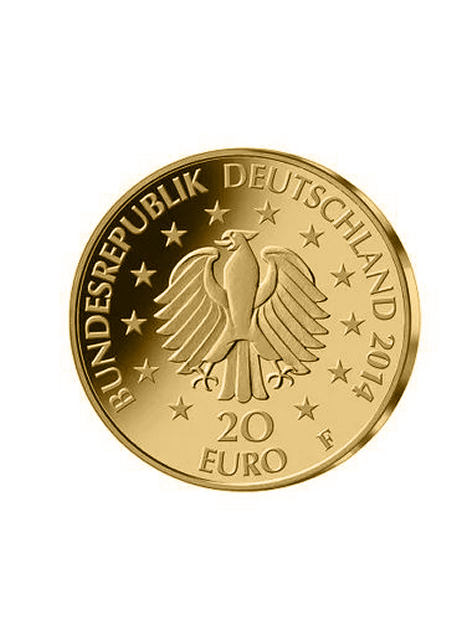 20€ Goldmünze 2014 Kastanie / Deutscher Wald - Noblemetals